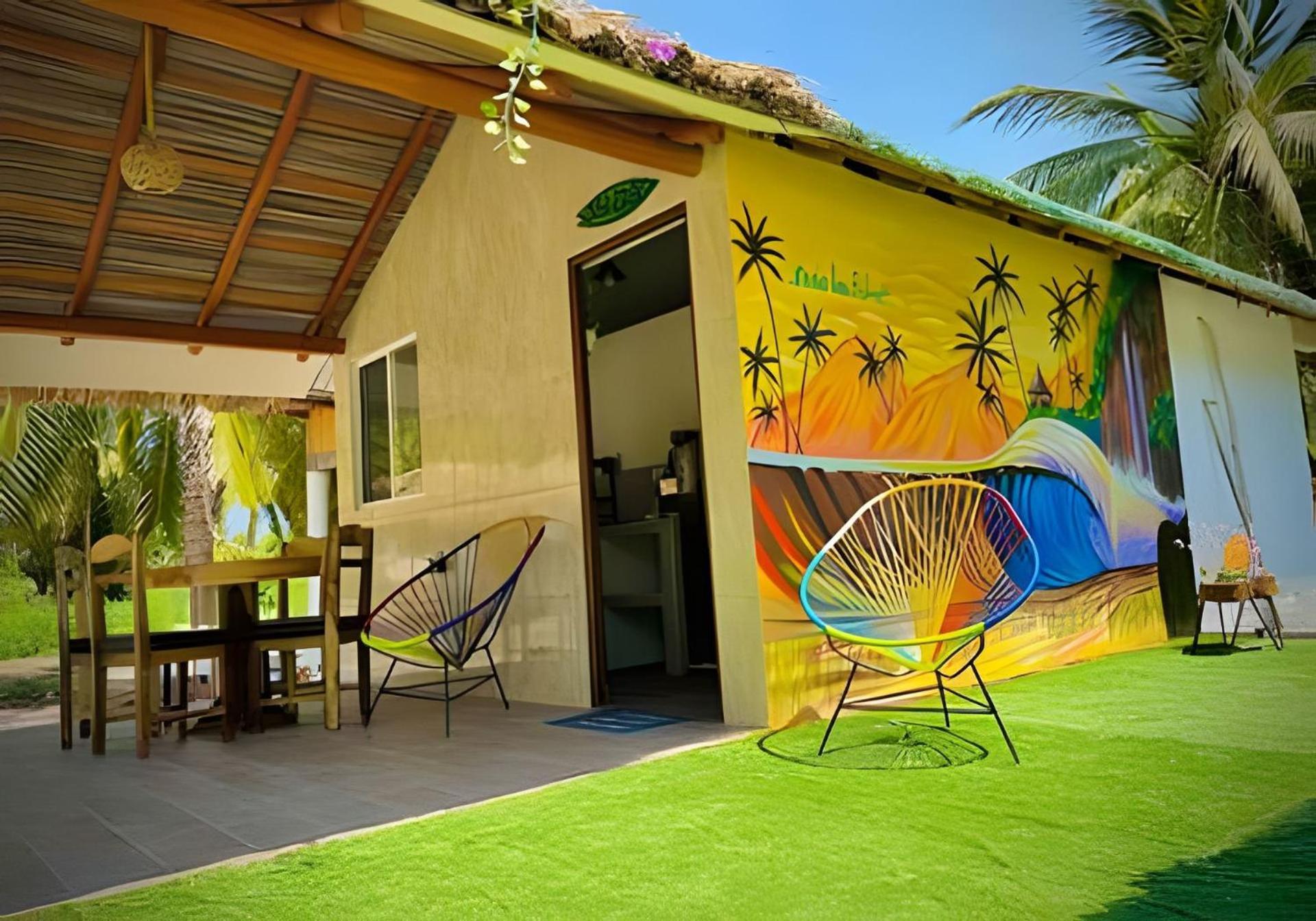 זיהואטנחו Casa Las Palmas Playa La Saladita מראה חיצוני תמונה