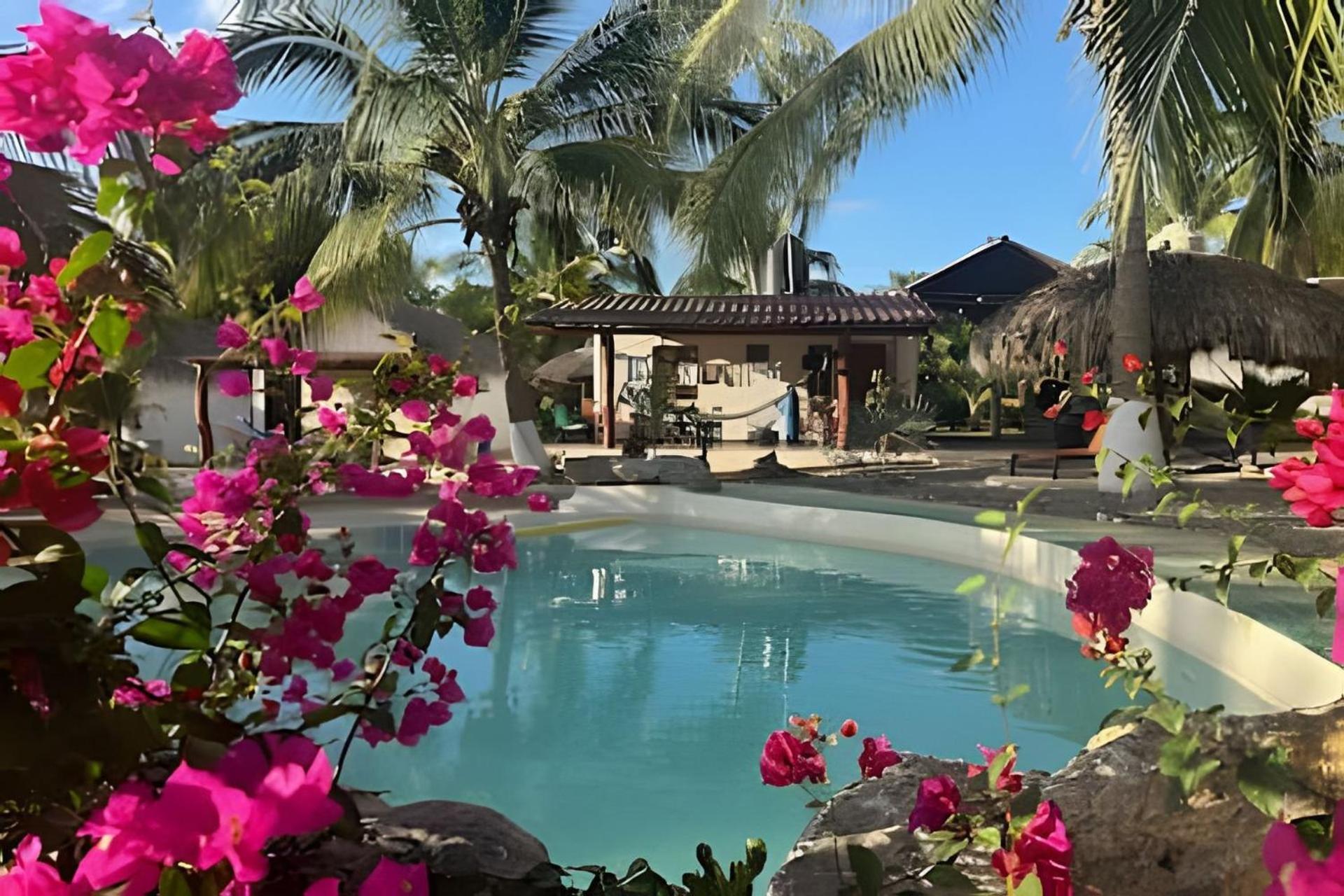 זיהואטנחו Casa Las Palmas Playa La Saladita מראה חיצוני תמונה