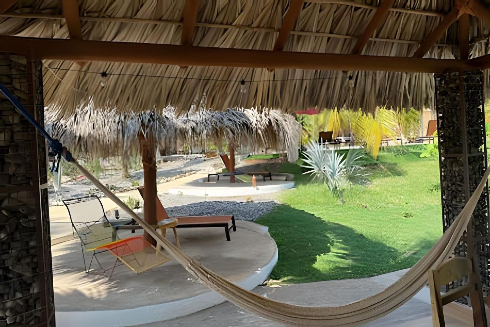 זיהואטנחו Casa Las Palmas Playa La Saladita מראה חיצוני תמונה