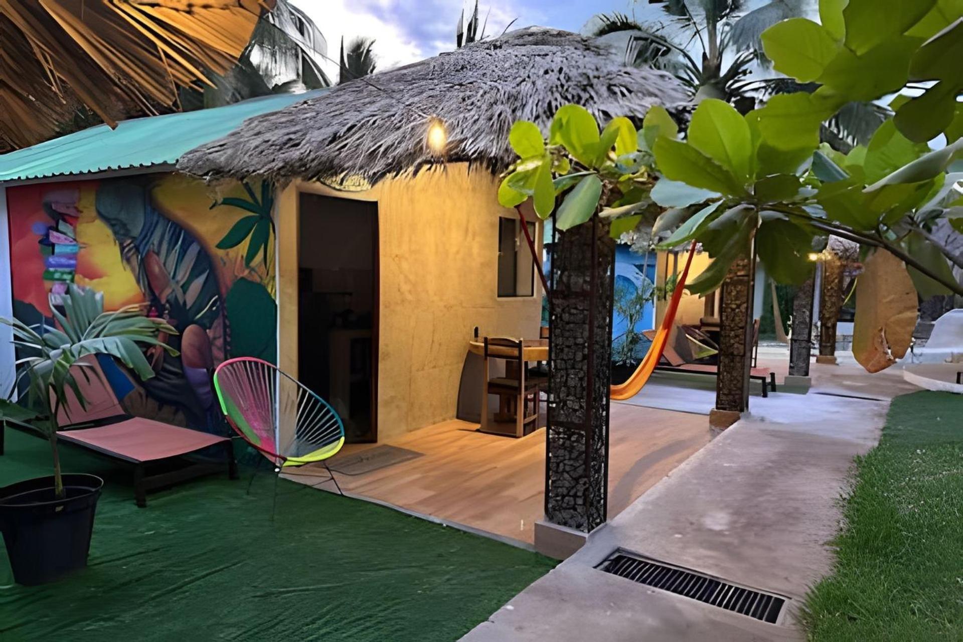 זיהואטנחו Casa Las Palmas Playa La Saladita מראה חיצוני תמונה