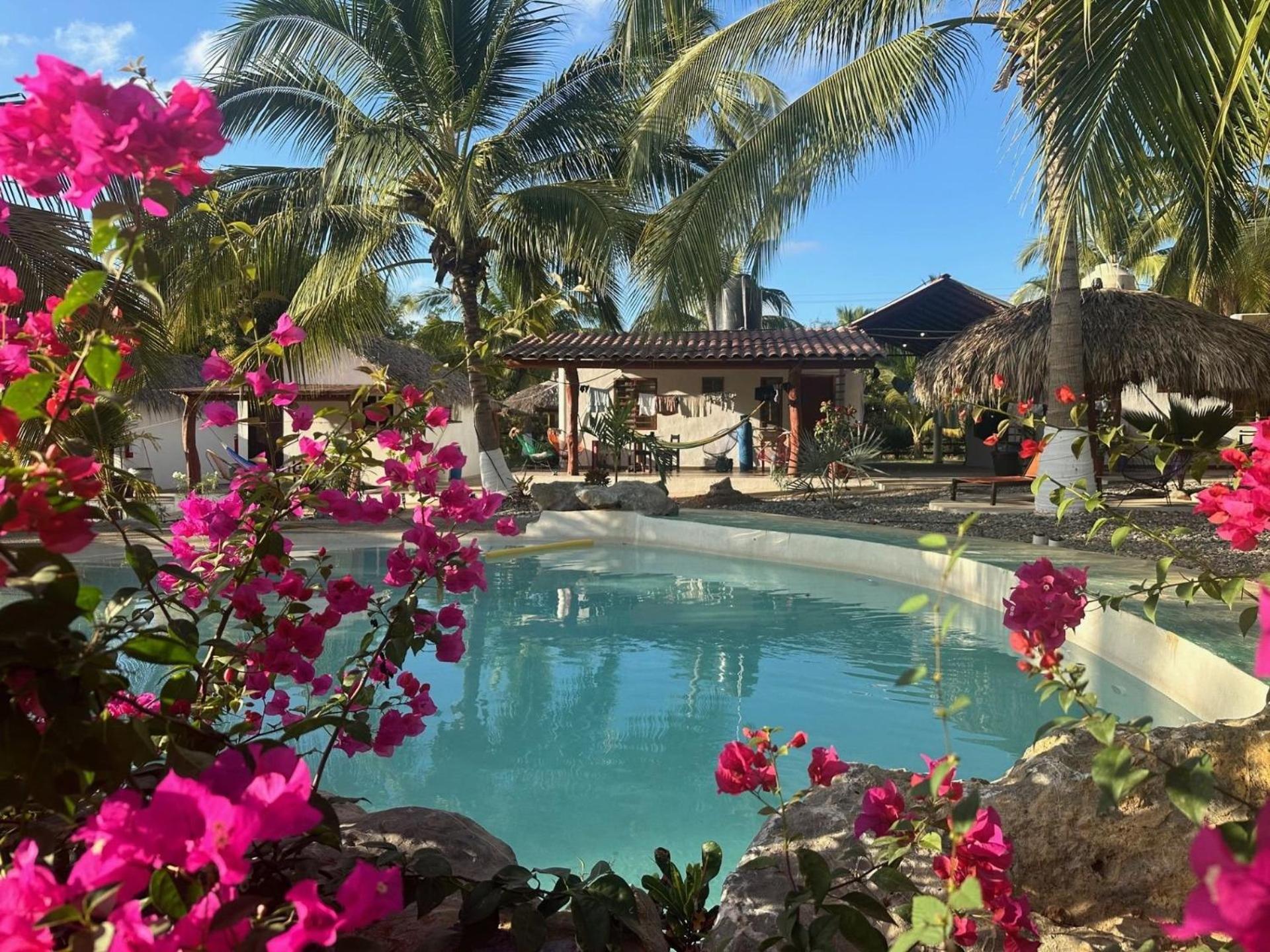 זיהואטנחו Casa Las Palmas Playa La Saladita מראה חיצוני תמונה