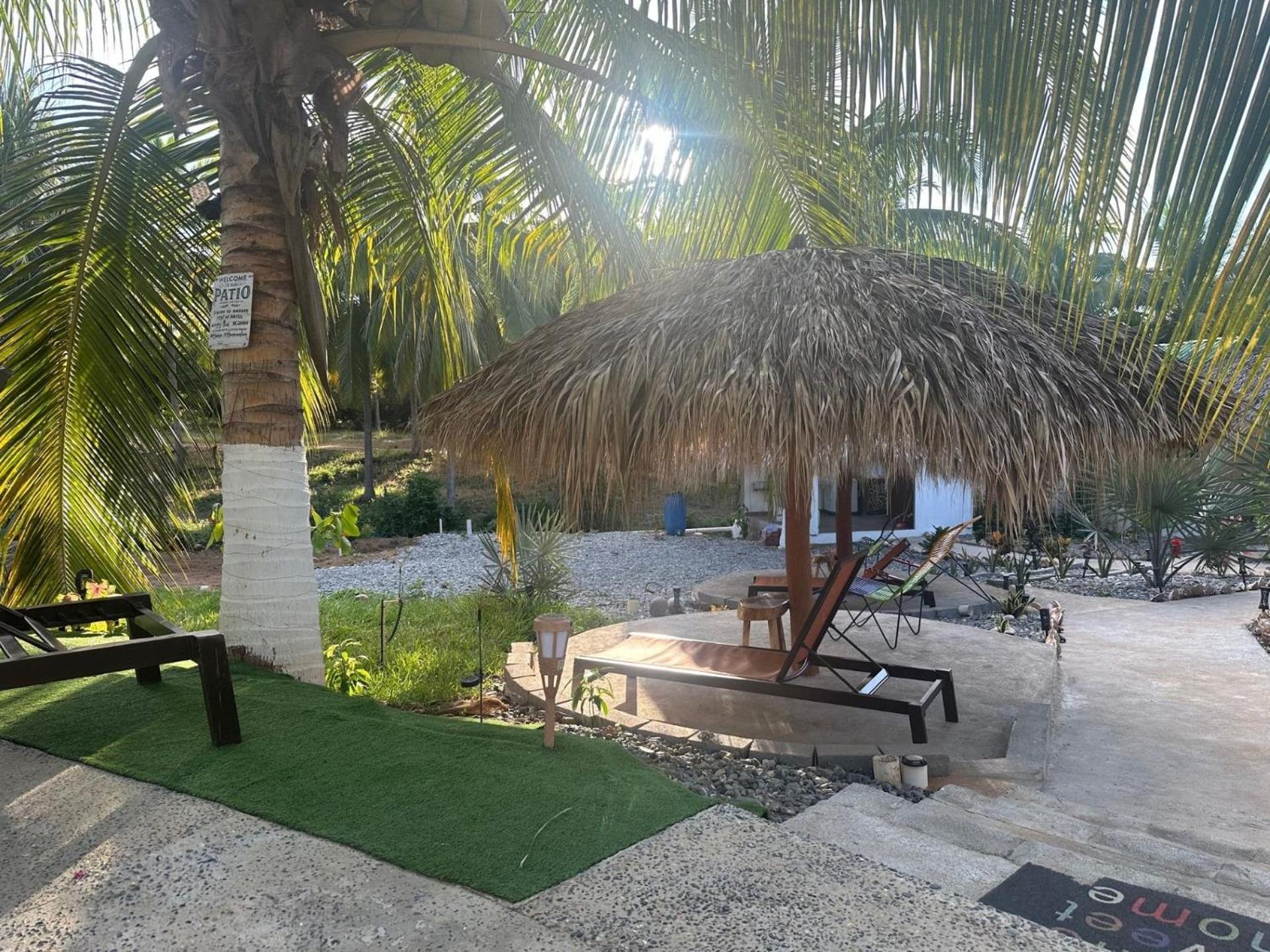 זיהואטנחו Casa Las Palmas Playa La Saladita מראה חיצוני תמונה